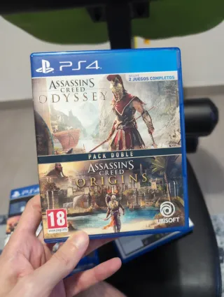 Pack Doble PS4 Assassin's Creed Odyssey + Origins