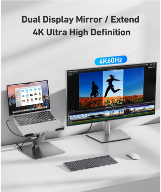 Soporte Portátil BENFEI con Hub y Ethernet