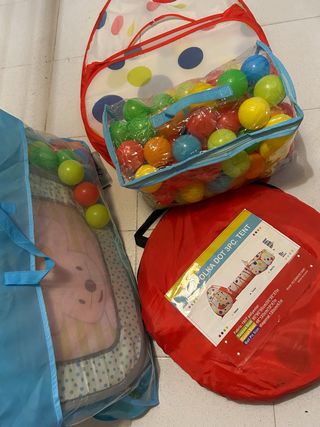 Due piscine gonfiabili per bambini