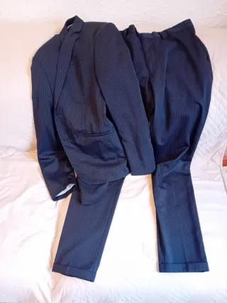 Conjunto de traje azul