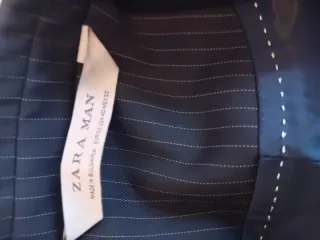 Conjunto de traje azul