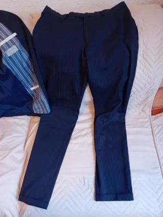 Conjunto de traje azul