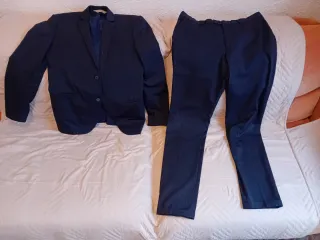 Conjunto de traje azul