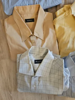 Lote 12 Camisas Hombre + 1 Polo Lacoste