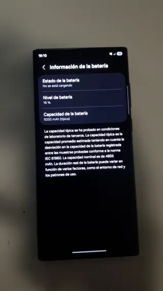 *CAMBIO* Samsung S22 Ultra 256/12 Negro