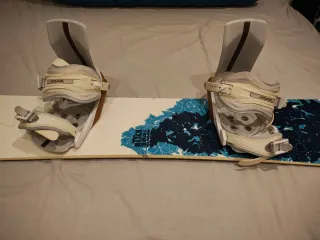 Tabla Atomic y Botas Snowboard Northwave