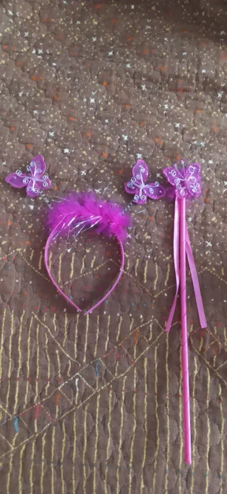 Disfraz Mariposa Niña Arcoíris