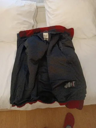 Forro Polar Penfield Cuadros Rojo/Negro Talla L