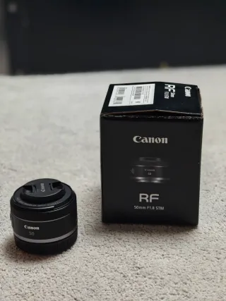 Objetivo Canon RF 50mm F1.8 STM