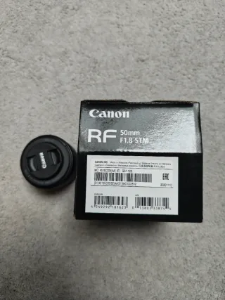 Objetivo Canon RF 50mm F1.8 STM