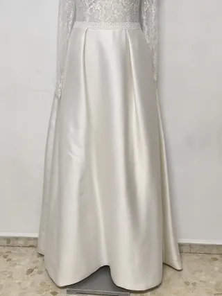 Vestido Novia Rosa Clará .Modelo Cuzco .