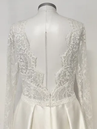 Vestido Novia Rosa Clará .Modelo Cuzco .