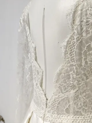 Vestido Novia Rosa Clará .Modelo Cuzco .