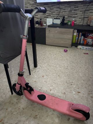 Patín eléctrico infantil rosa