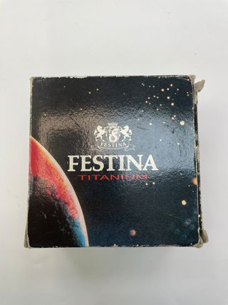 Reloj Pulsera Caballero Festina Titanium Alarm Chrono