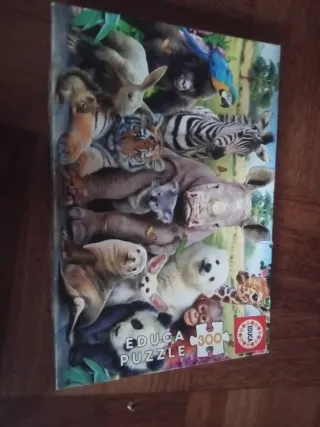 Puzzle Educa 300 Piezas Animales