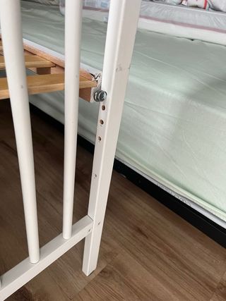 Cuna colecho o cerrada, varias alturas 60x120