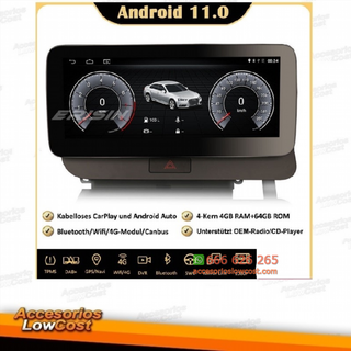 RADIO GPS ANDROID 10 AUDI Q5 09-17