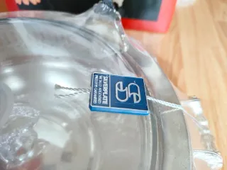 Pirofila Pyrex con supporto silver