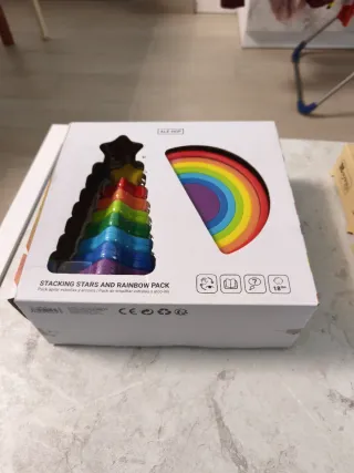 Pack 2 Juguetes: Arcoíris y Formas Geo