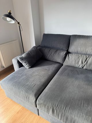 Sofá modular gris Ikea Eskilstuna