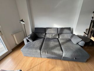 Sofá modular gris Ikea Eskilstuna