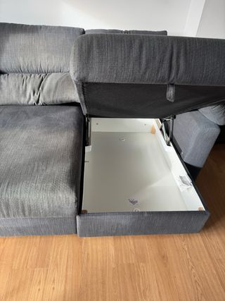 Sofá modular gris Ikea Eskilstuna