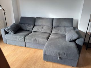 Sofá modular gris Ikea Eskilstuna