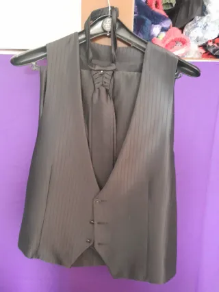 Abito Sposo Angelo Toma Nero lucido