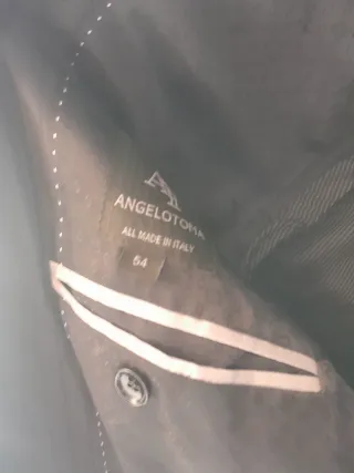 Abito Sposo Angelo Toma Nero lucido