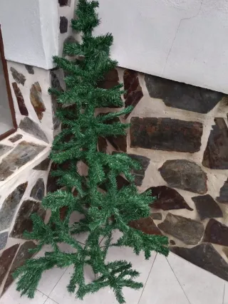 Árbol de Navidad artificial verde