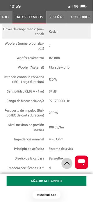 Altavoces Teufel Ultima 40 Nuevos