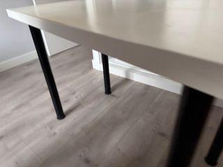 Mesa de escritorio Ikea blanca