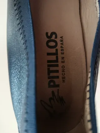 Manoletinas Pitillos Piel Talla 40