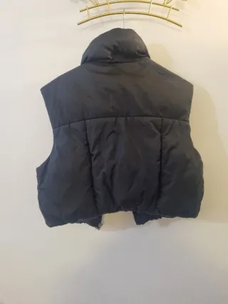 Gilet imbottito Bershka nero taglia XS