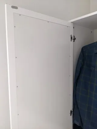 Armario recibidor JYSK TERPET blanco con espejo