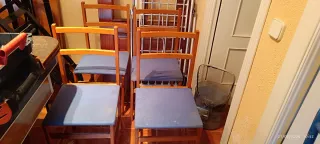 Juego de 4 sillas de comedor