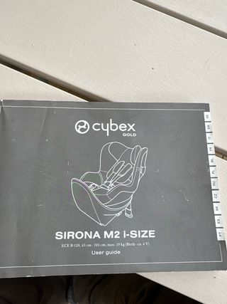 Silla coche Cybex Sirona M2 i-Size. Isofix