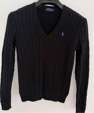 Jersey Polo Ralph Lauren Negro Talla L