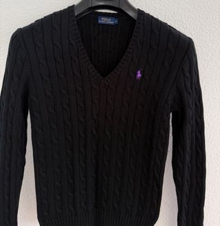 Jersey Polo Ralph Lauren Negro Talla L