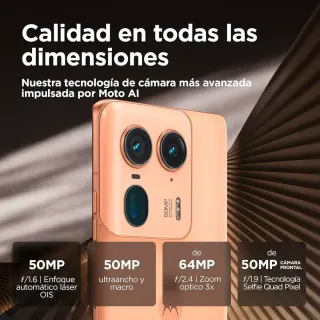 Motorola Edge 50 Ultra 1TB Dorado/Naranja