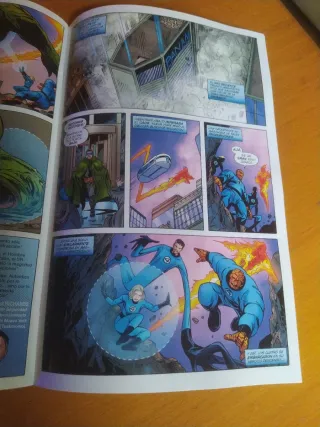 Comic 4 Fantásticos Primeros Pasos