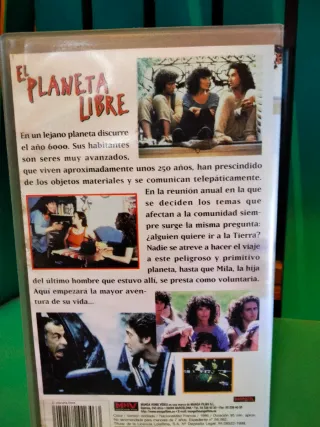 Película VHS El Planeta Libre
