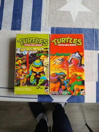 VHS Tortugas Ninja Mutantes (Español)