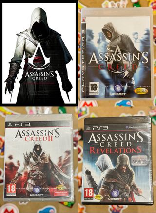 Lote Assassin's Creed PS3 PAL ESP 🇪🇸 ¡PRECINTADOS!