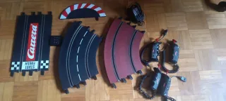 Lote de pistas y mandos Carrera