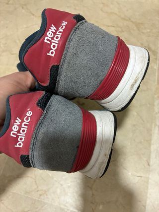 Zapatillas New Balance Talla 42 Gris/Rojo