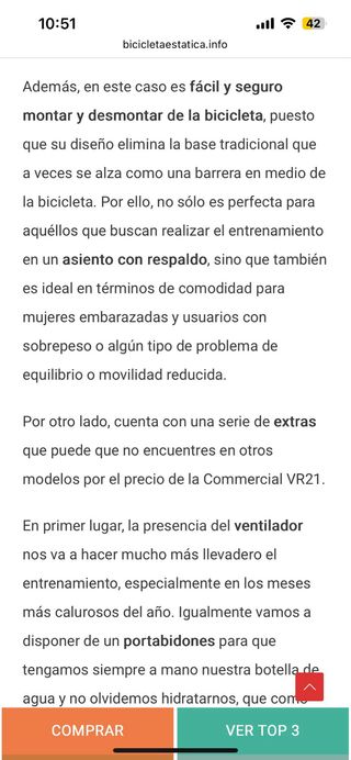 Bicicleta Estática Nordictrack Commercial VR21