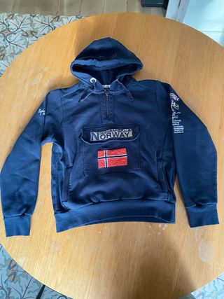Sudadera Geographical Norway Azul