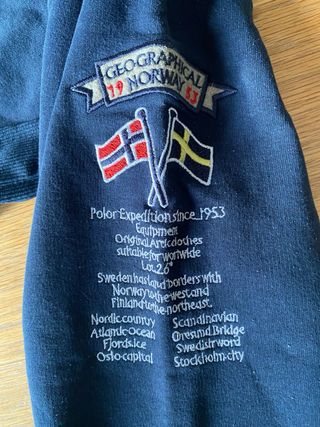 Sudadera Geographical Norway Azul